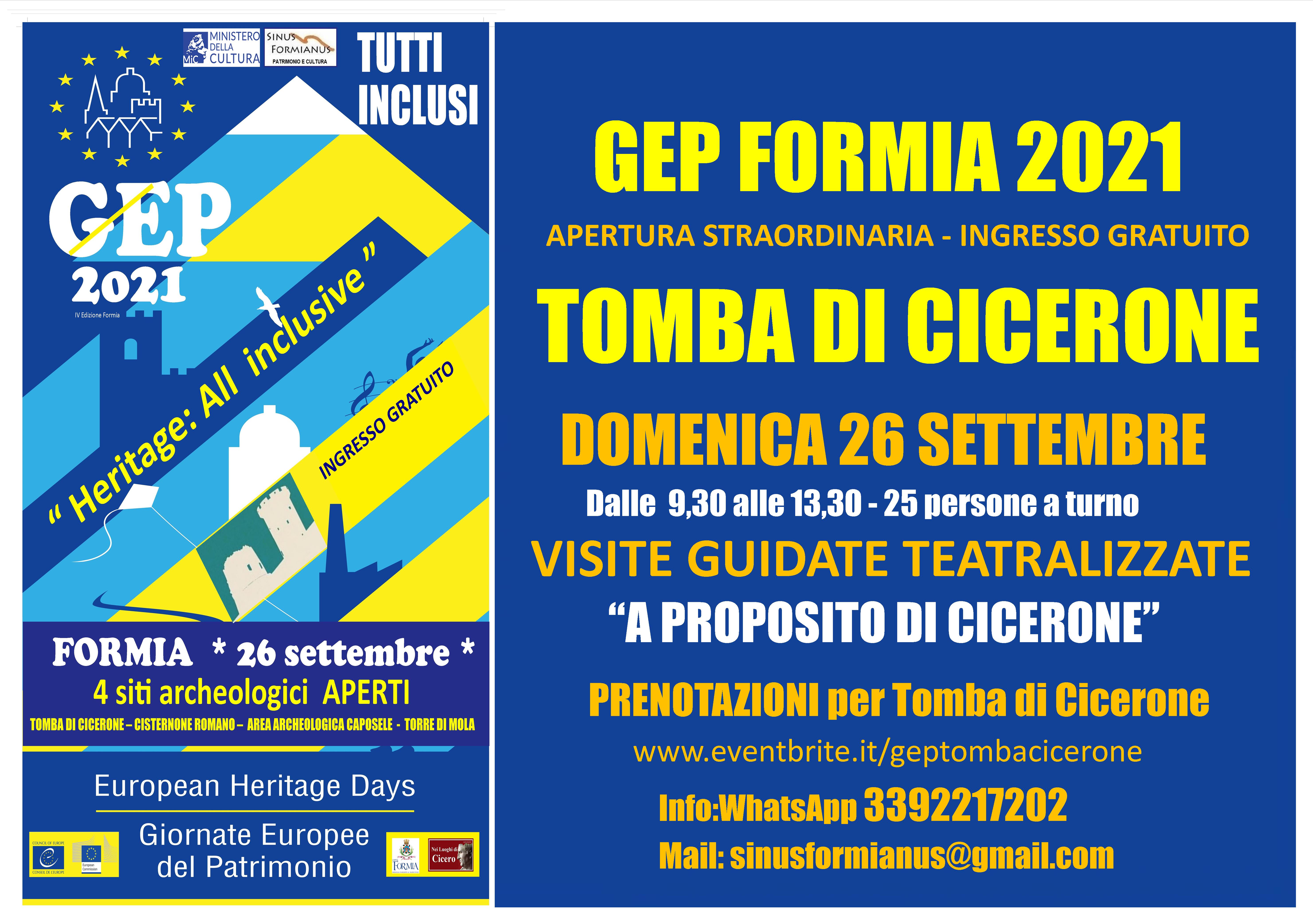 GEP 2021 - A proposito di Cicerone